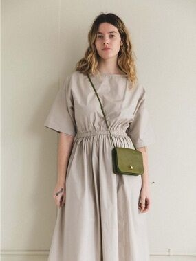 $800 LINDQUIST Object Ray crossbody bag purse in green Avocado SOLD OUT